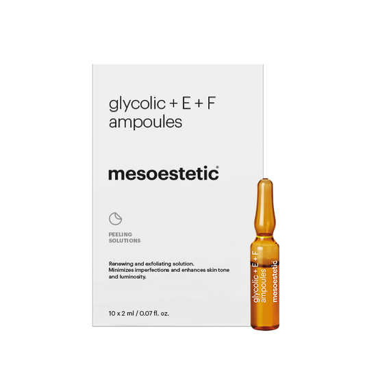 Mesoestetic glycolic E+F ampoules 10x2 ml
